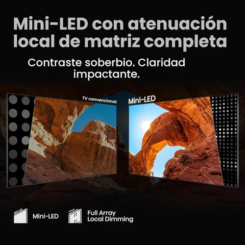 Vista 5 de Hisense Serie QD7 Clase de 65 pulgadas Mini-LED 4K UHD Smart Fire TV (65QD7QF, modelo 2025) - QLED, HDR10+, Dolby Vision, Dolby Atmos, Modo de Juego