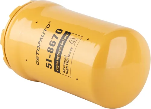 Vista 4 de GETOPAUTO Filtro hidráulico 5I-8670 BT9464 HF35519 compatible con excavadora Caterpillar CAT E320d p573481