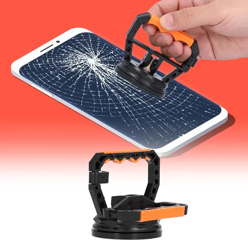 Vista 5 de Ventosa de pantalla, herramienta de reparación de mantenimiento, ventosa de pantalla de tableta ABS TPE con mango de dureza para tableta de teléfono