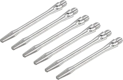 Vista 19 de PATIKIL Dart Shafts - Tallos de dardos de aluminio de rosca mediana de 2BA, accesorios de lanzamiento para punta de acero
