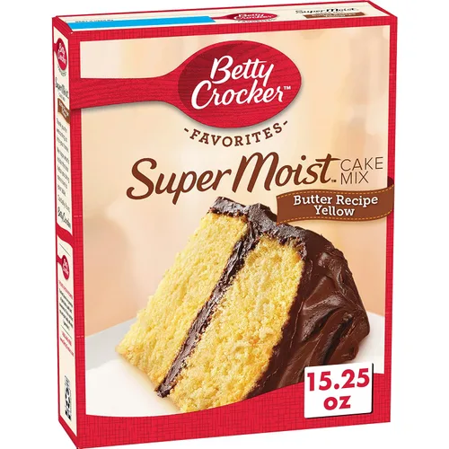 Vista 35 de Betty Crocker Delights Mezcla de pastel de vainilla francesa súper húmeda, 13.25 onzas