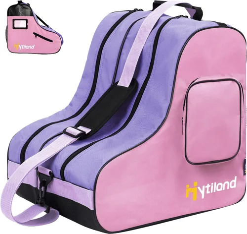 Vista 7 de Breathable Skate Bag with Adjustable Shoulder Strap - Large Capacity Fits Inline, Ice & Most Roller Skates