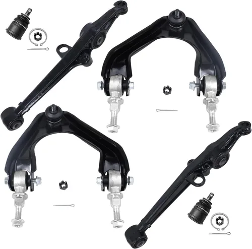 Vista 183 de Detroit Axle - Kit de extremo delantero RWD para Chrysler 300 Dodge Charge Challenger 2011-2019, 2 brazos de control inferiores traseros 2 rótulas