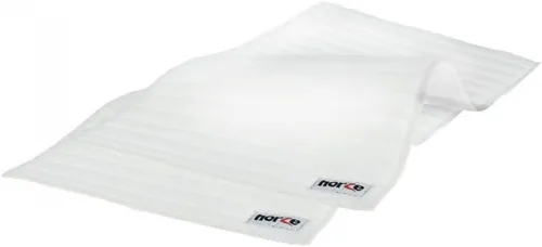 Horze Envolturas de forro polar para piernas delanteras - Blanquecino - Pony