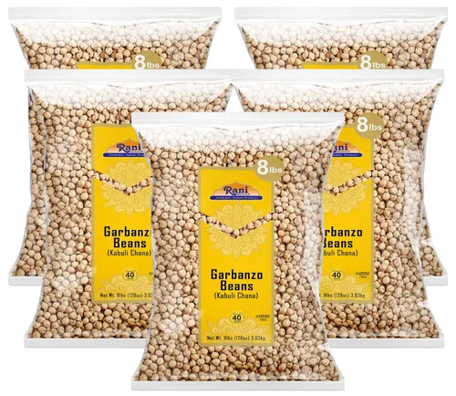Vista 13 de Rani Garbanzos (Kabuli Chana) 1.81kg (64oz / 4lbs) a granel ~ Completamente naturales Veganos Sin gluten Sin transgénicos Kosher De origen
