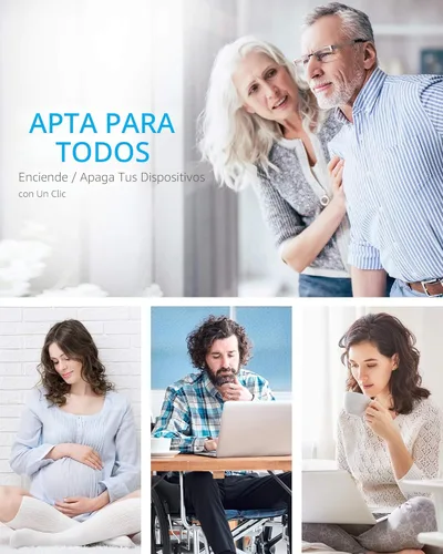 Vista 7 de Syantek Tomacorriente con Control Remoto Interruptor de Luz Inalámbrico para Electrodomésticos, Kit de Interruptor de Luz Remoto Expandible, Alcance