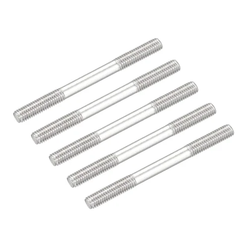 Vista 30 de METALLIXITY Pernos de doble extremo (rosca M4, longitud 20 mm) 5 piezas, pernos de varilla roscada de doble rosca de acero inoxidable 304