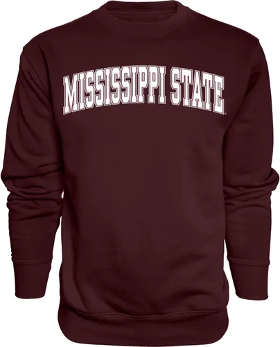 Vista 9 de Blue 84 NCAA sudadera de cuello redondo con arco y colores de equipo para hombre