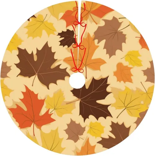 Vista 10 de 4th of July Christmas Tree Skirts 30", Flag Memorial Day Xmas Tree Cloth Mats Trees Skirts for Decor Gift, Home Decoration