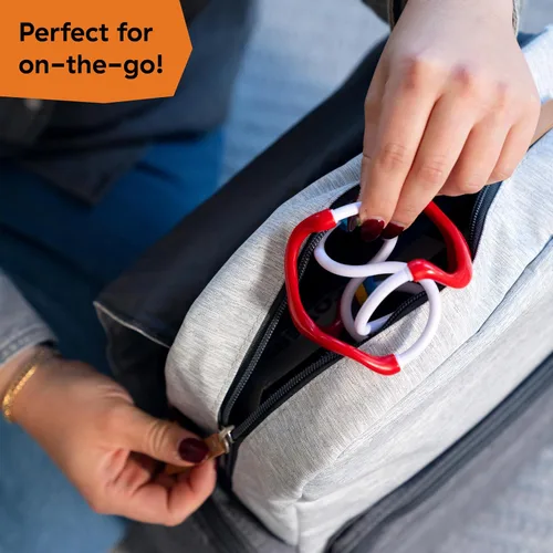 Vista 8 de Baby Einstein Slide & Swirl - Pelota sensorial, juguete multisensorial para bebé con cazador de cuentas, a partir de 3 meses