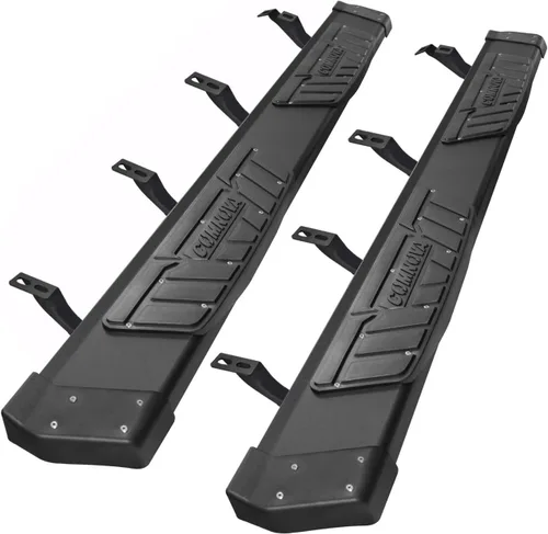 Vista 14 de COMNOVA - Estribos de aluminio de 6.5 pulgadas compatibles con Ford F150 Crew Cab 2004-2014 (4 puertas de tamaño completo). Barras Nerf F150 Crew