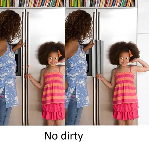 Vista 4 de OUGAR8 Juego de 3 fundas para manija de puerta de refrigerador, guantes para electrodomésticos de cocina, nevera, microondas, lavavajillas