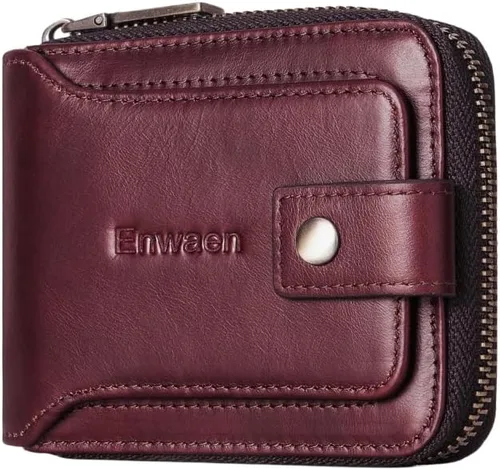 Cartera para hombre E04, Café, Vintage