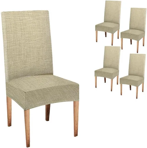 Vista 84 de CAPSCEOLL Juego de 4 fundas para sillas de comedor, color turquesa, turquesa, turquesa, turquesa, turquesa, verde azulado, fundas de asiento Parson