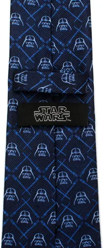Vista 4 de Cufflinks Inc. Star Wars Darth Vader Lightsaber - Corbata azul para hombre