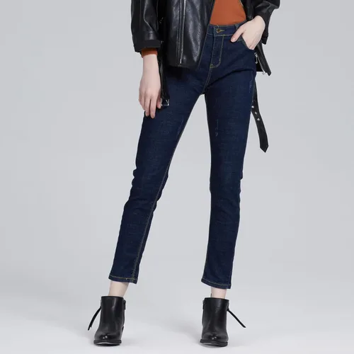 Vista 6 de Rollda Botines de tacón bajo para mujer, con cremallera lateral, botas cortas para mujer