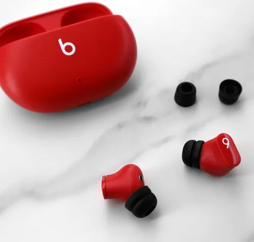 Vista 7 de 6 pares de doble brida compatibles con Beats Studio Buds + / Fit Pro Ear Tips, S/M/L de repuesto de silicona con aislamiento de ruido