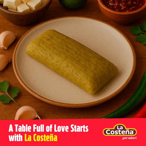 Vista 7 de La Costeña Tamales rojos – Hecho con cerdo, salsa roja y harina de maíz Masa – Comidas listas para comer en microondas sin refrigeración – Comidas