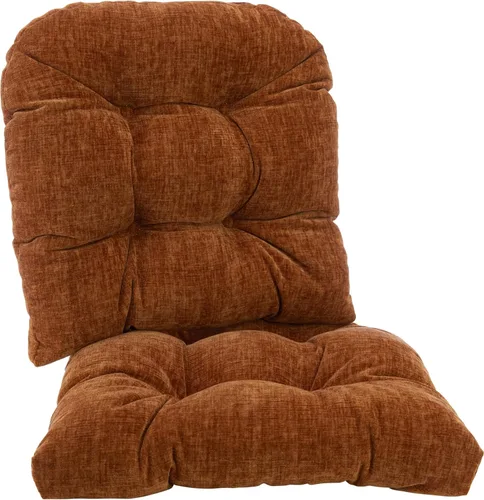 Vista 43 de Klear Vu Gripper - Cojines sobrerellenos antideslizantes universales para silla de comedor para decoración de cocina o uso en la oficina