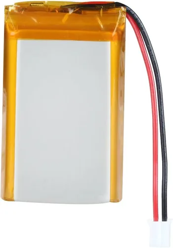 Vista 2 de YDL 3.7V 1225mAh 802748 Lipo batería recargable de iones de polímero de litio con conector PH2.0.000 in JST