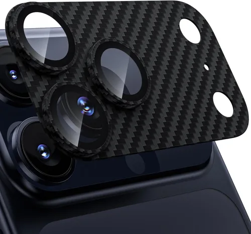 Vista 13 de WSKEN Protector de lente de cámara para iPhone 16 Pro/iPhone 16 Pro Max, [Grado Militar A Prueba de Roturas] [Fuerte Adsorción] Protector