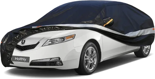 Vista 21 de Funda para automóvil sedán, ajuste personalizado para Cadillac CT5 2019-2025, 100% impermeable, transpirable, para exteriores, protección contra