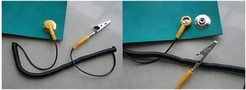 Vista 2 de Abrazaderas de resorte de clip de cocodrilo 2.008 in/2 pulgadas línea de prueba de cocodrilo Clip de cocodrilo plateado Pinzas de cocodrilo