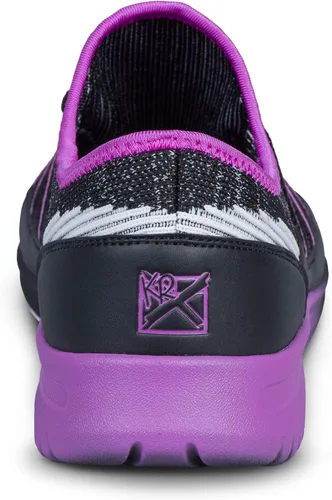 Vista 4 de KR Strikeforce Zapatos de boliche Nova Lite para mujer, color cenizarosa