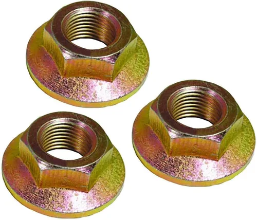 Tuerca hexagonal de eje de hoja 912-0417 912-0417A 712-0417A 712-0417 Compatible con cortacésped MTD E20, para cortacésped Cub Cadet Zero Turn RZT