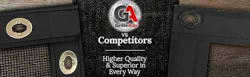 Vista 3 de Pantalla de malla para insectos Old Glory para Kenworth T680 (solo pantalla de errores)