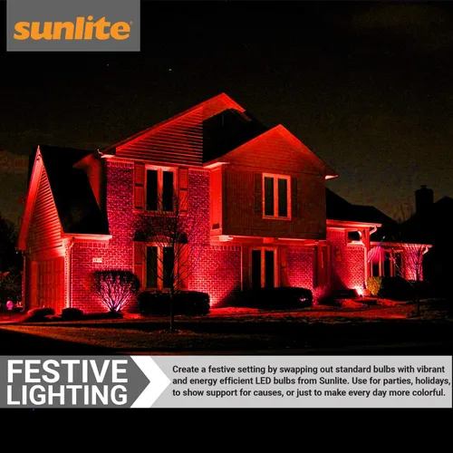 Vista 3 de Sunlite 80003-SU LED PAR20 - Bombilla de luz de color amigable con la vida silvestre, 2 vatios (equivalente a 25 W), base media E26, vida útil