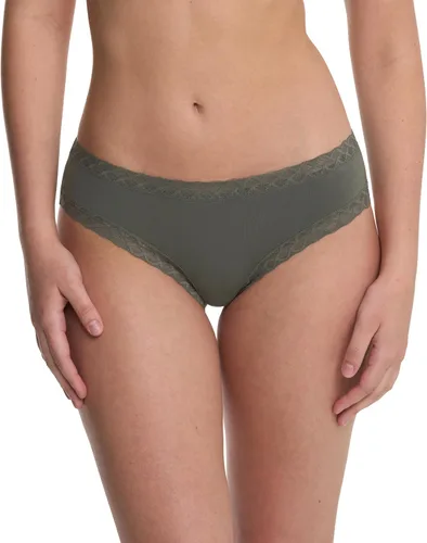 Vista 30 de Natori Braga Estilo Girl Brief de Algodón Bliss para Mujer Negro