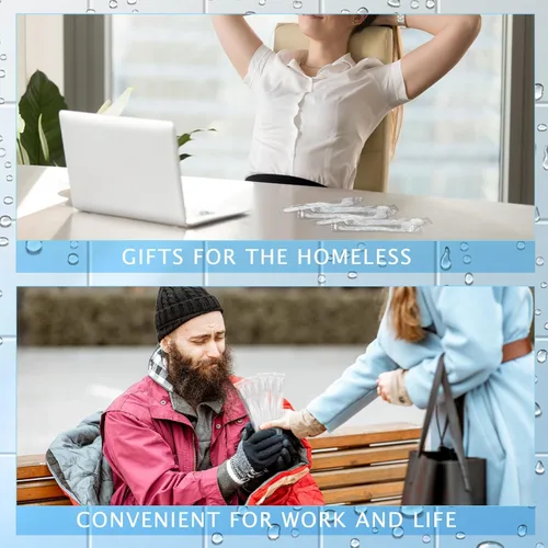 Vista 5 de Tioncy Paquete de 60 Cepillos de Dientes Desechables Prepegados Cepillos de Dientes Envueltos Individualmente Cerdas Suaves Cepillo de Dientes