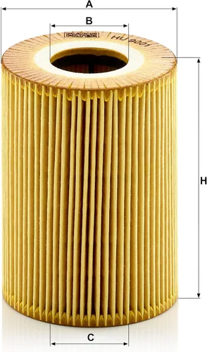 Vista 2 de Mann Filter HU 9001 x Cartucho Filtro De Aceite Reemplazo Compatible Con Porsche 911