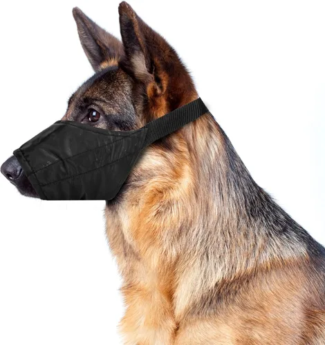 Vista 8 de Bozal de seguridad transpirable Weebo para mascotas paño de nailon, XXS