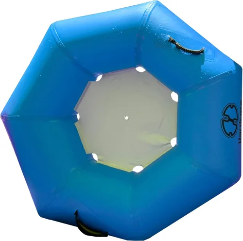 Hardcore River Tube with Durable Triple-Layer PVC, Ergonomic Seven-Sided Design, Intuitive Handles, and C7 Valve Inflation – Ideal for Tubing