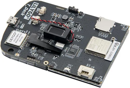 Vista 2 de LILYGO T-Deck ESP32-S3 LoRa BLE WiFi TTGO Módulo LoRaWAN de Largo Alcance Placa de Desarrollo (Firmware LILYGO Negro)