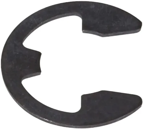 Clips electrónicos de acero de resorte duraderos con acabado de óxido negro (5, 1/2")