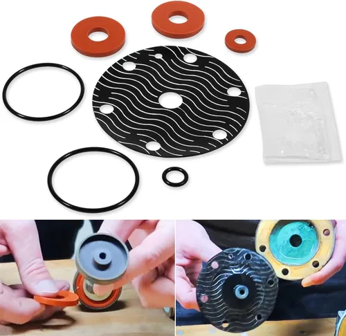 Reemplazo para Wilkins 3/4"-1" Modelo 975XL/XL2 Kit de reparación de goma Kit de reparación de prevención de reflujo
