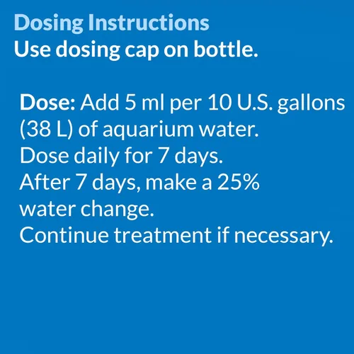 Vista 7 de API PIMAFIX mezcla bordeaux Remedio para peces de agua dulce y salada de 4 onzas (10G), botella negra