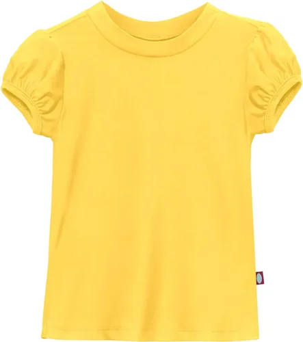 Vista 9 de City Threads Girls' Puff Short Sleeve Rashguard Swim Shirt negro