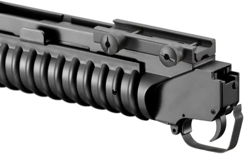 Vista 7 de Goldenball Lanzador de gas Double Bell M203 Short Airsoft (Color: Negro)