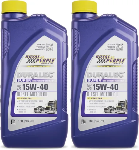 Vista 5 de Royal Purple 04154 15W40 Aceite, 1 galón (128 onzas)