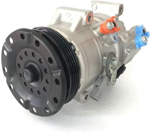 Vista 4 de Compresor de CA y embrague de AC CO 11078C apto para Toyota Yaris 1.5L 2007 2008 2009 2010, compresor de aire acondicionado con embrague CO 11078RW
