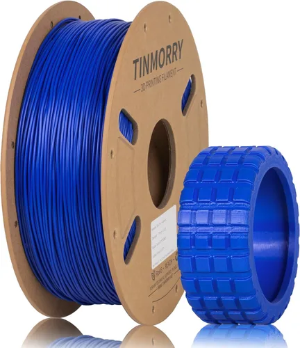 Vista 15 de TINMORRY - Filamento de poliuretano termoplástico (TPU) de 1.75 mm para impresora 3D, 1 bobina de 2.2 libras/1 kg, verde esmeralda transparente
