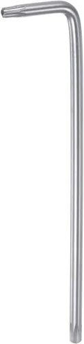 Vista 10 de HARFINGTON T20 a prueba de manipulaciones Torx Star Key Bit Llave en forma de L 3.98 "Brazo largo Herramienta de mano de acero de alto carbono