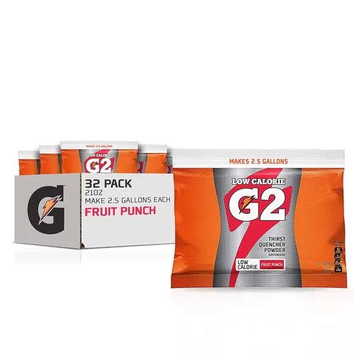 Vista 10 de Gatorade Thirst Quencher Powder - Paquete variado de 4 sabores, bolsas de 21 onzas (paquete de 32)