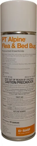 Vista 2 de BASF PT Alpine Pulgas & Bed Bug Killer, insecticida de acción rápida, fórmula extendida de control de plagas de larga duración, secado rápido, sin