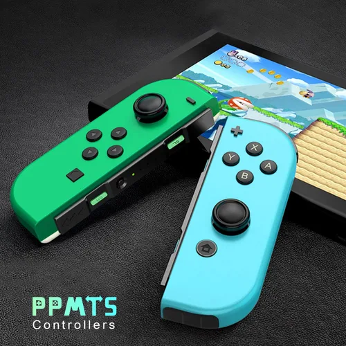 Vista 5 de PPMTS Joy Contras para Switch Nintendo, repuesto para controlador Nintendo Switch, compatible con controladores de interruptor