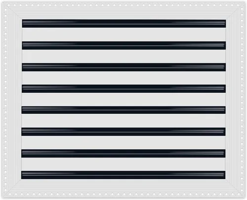 Vista 16 de BUILDMART - Cubierta de ventilación de CA moderna de 16 x 16 - Ventilación de aire blanca decorativa - Difusor de ranura lineal estándar - Rejilla